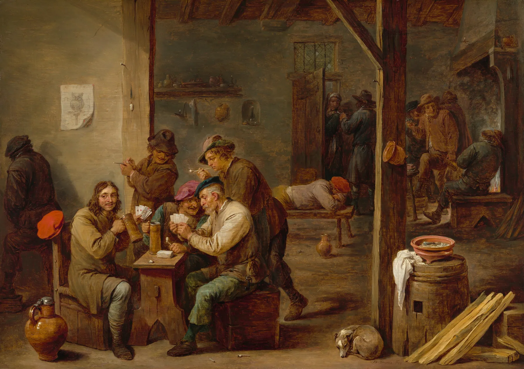 Escena de taberna, de David Teniers el Joven