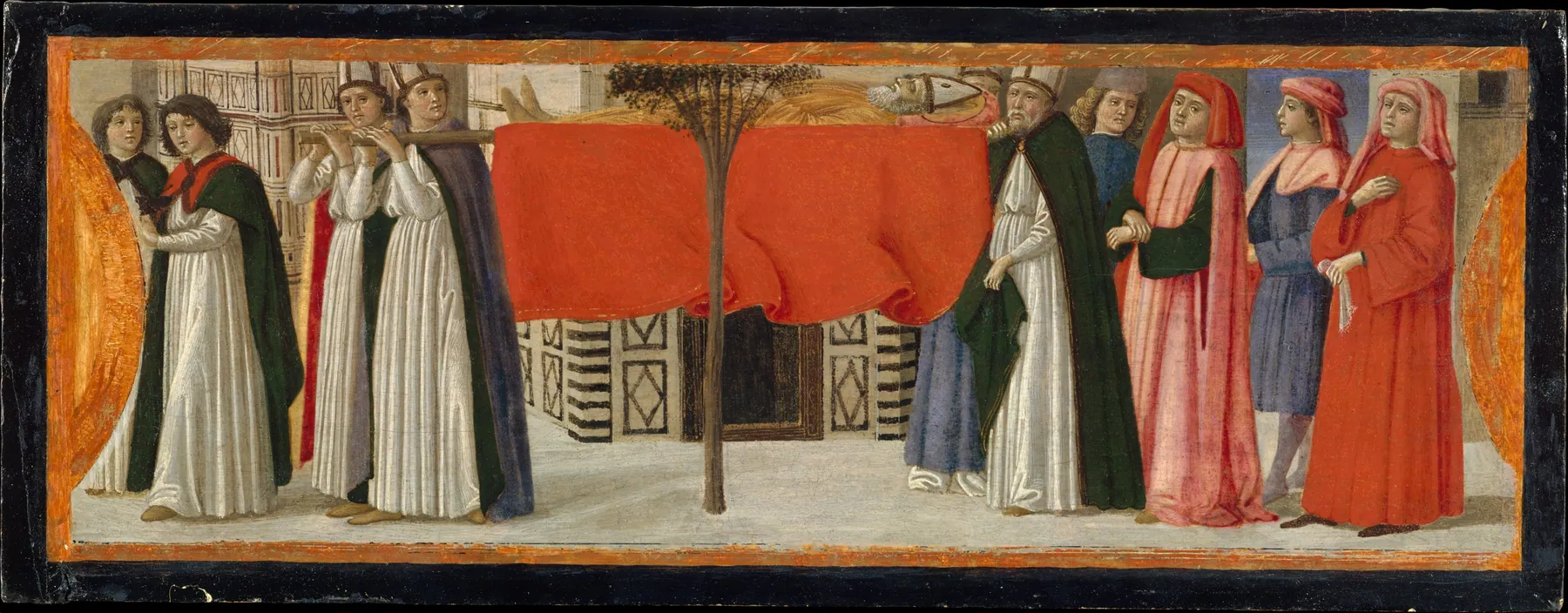 El entierro de San Zenobio, de Davide Ghirlandaio