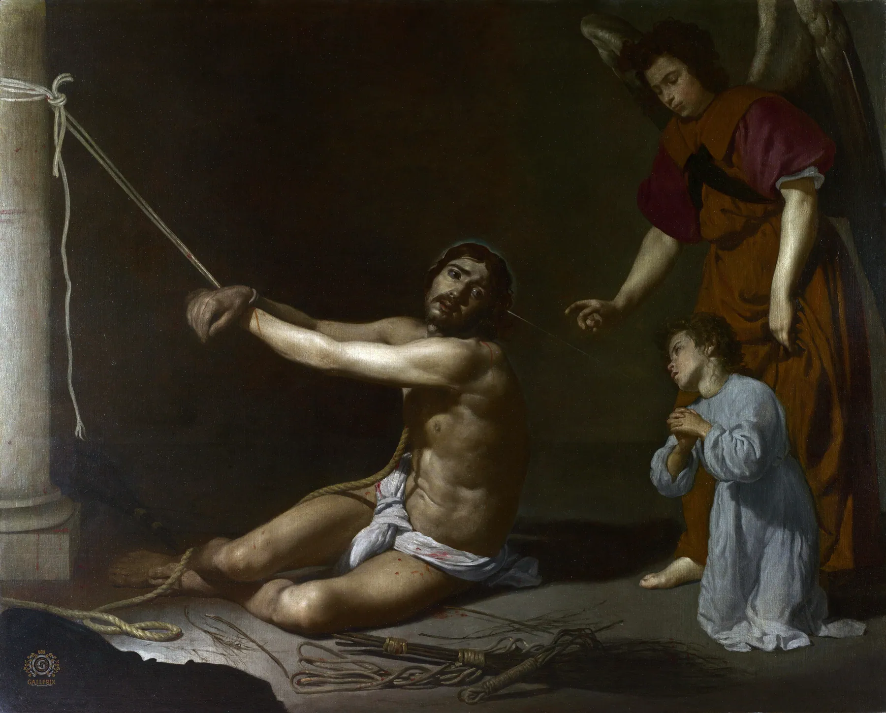 Cristo en la columna, de Diego Velázquez