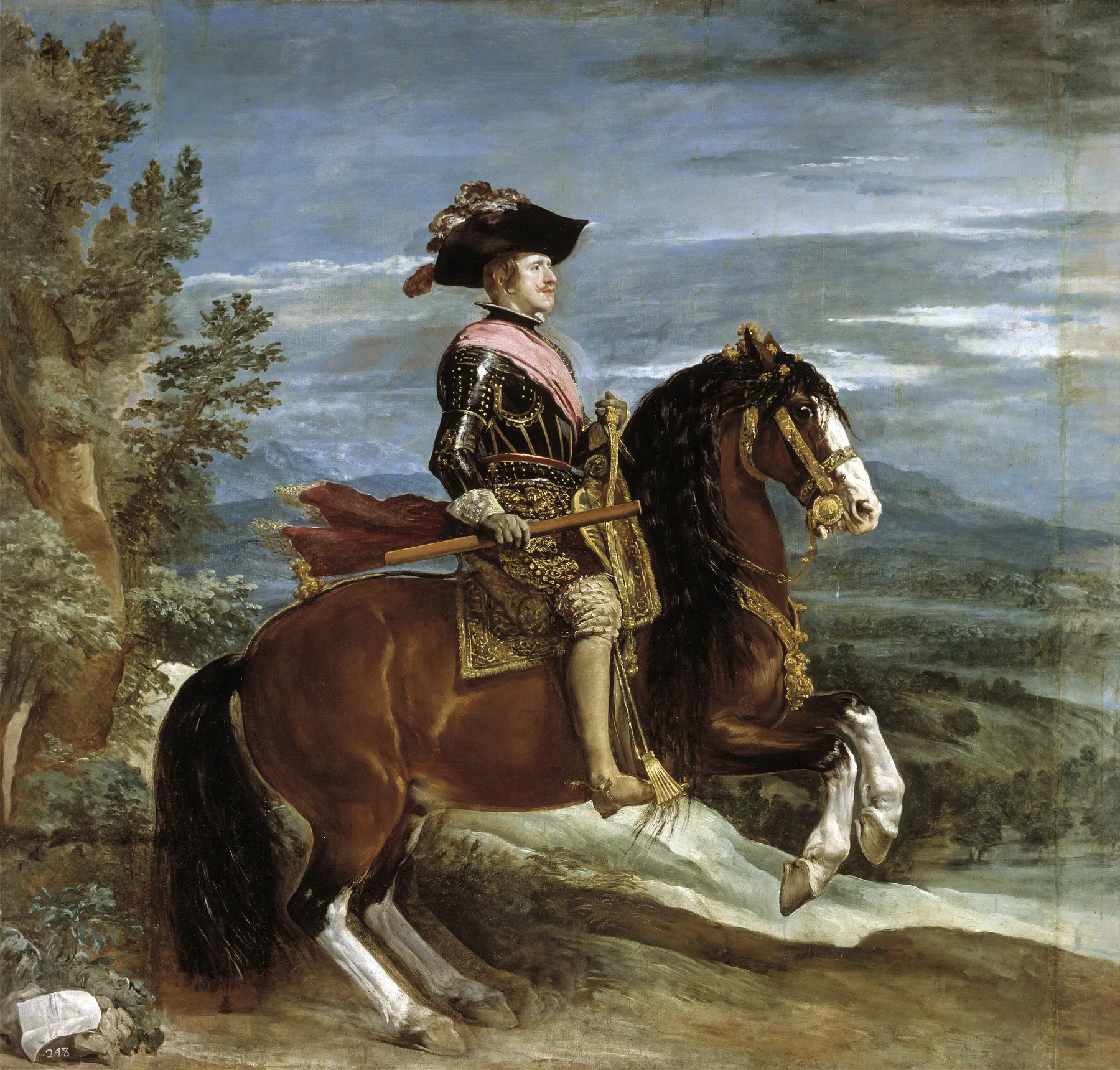 Felipe IV a caballo, de Diego Velázquez