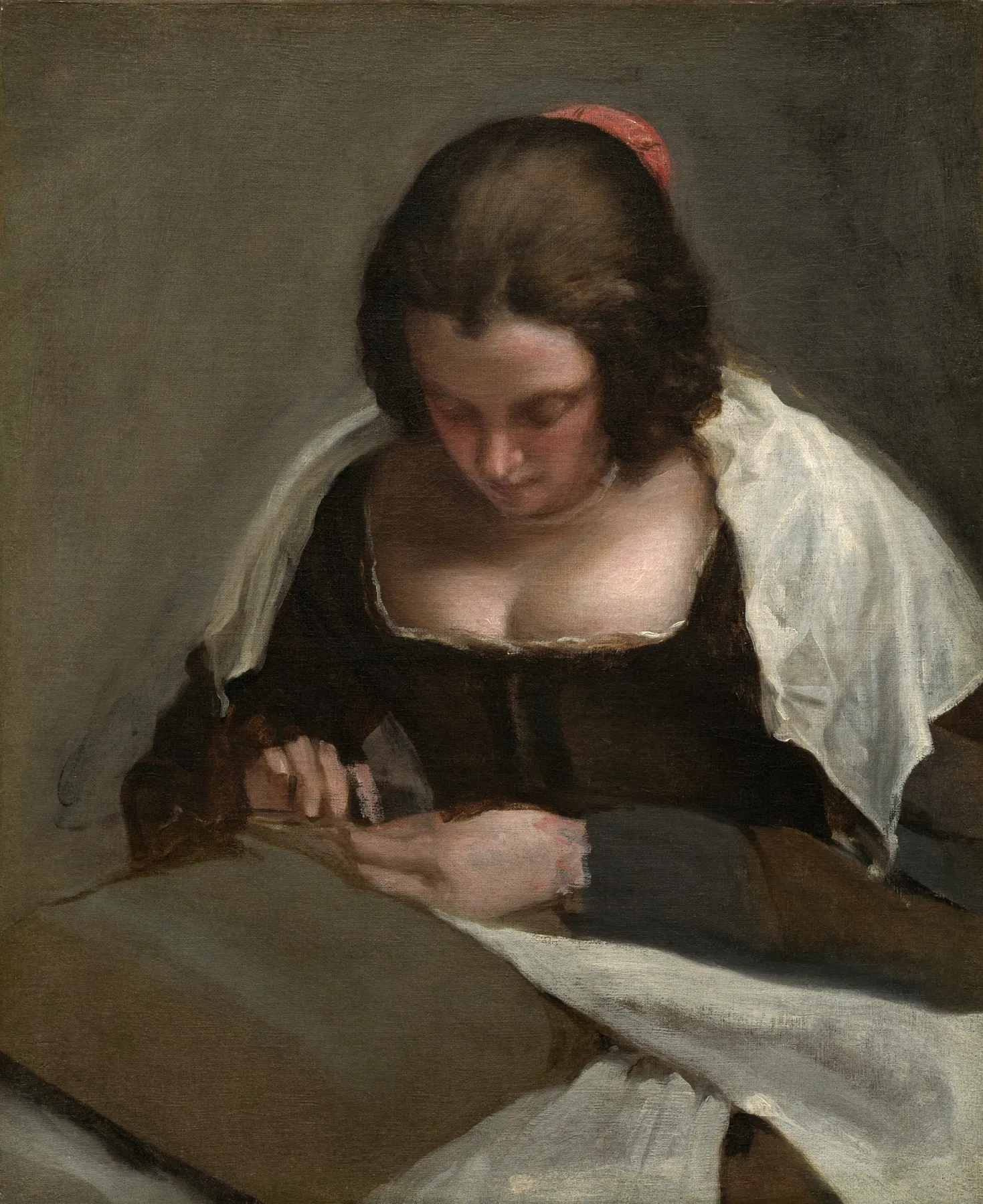 La costurera, de Diego Velázquez