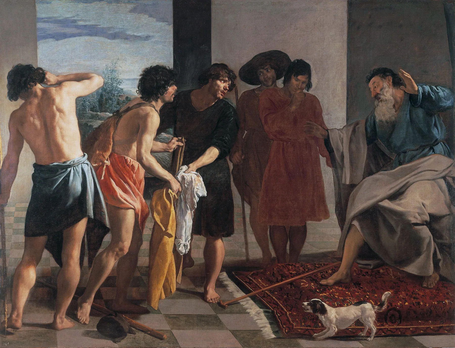 La túnica de José, de Diego Velázquez