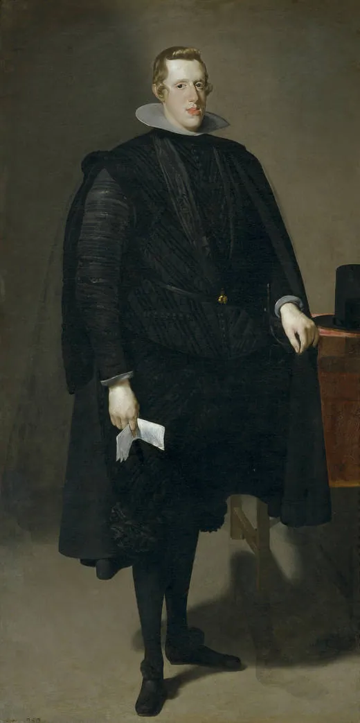 Retrato de Felipe IV de negro, de Diego Velázquez