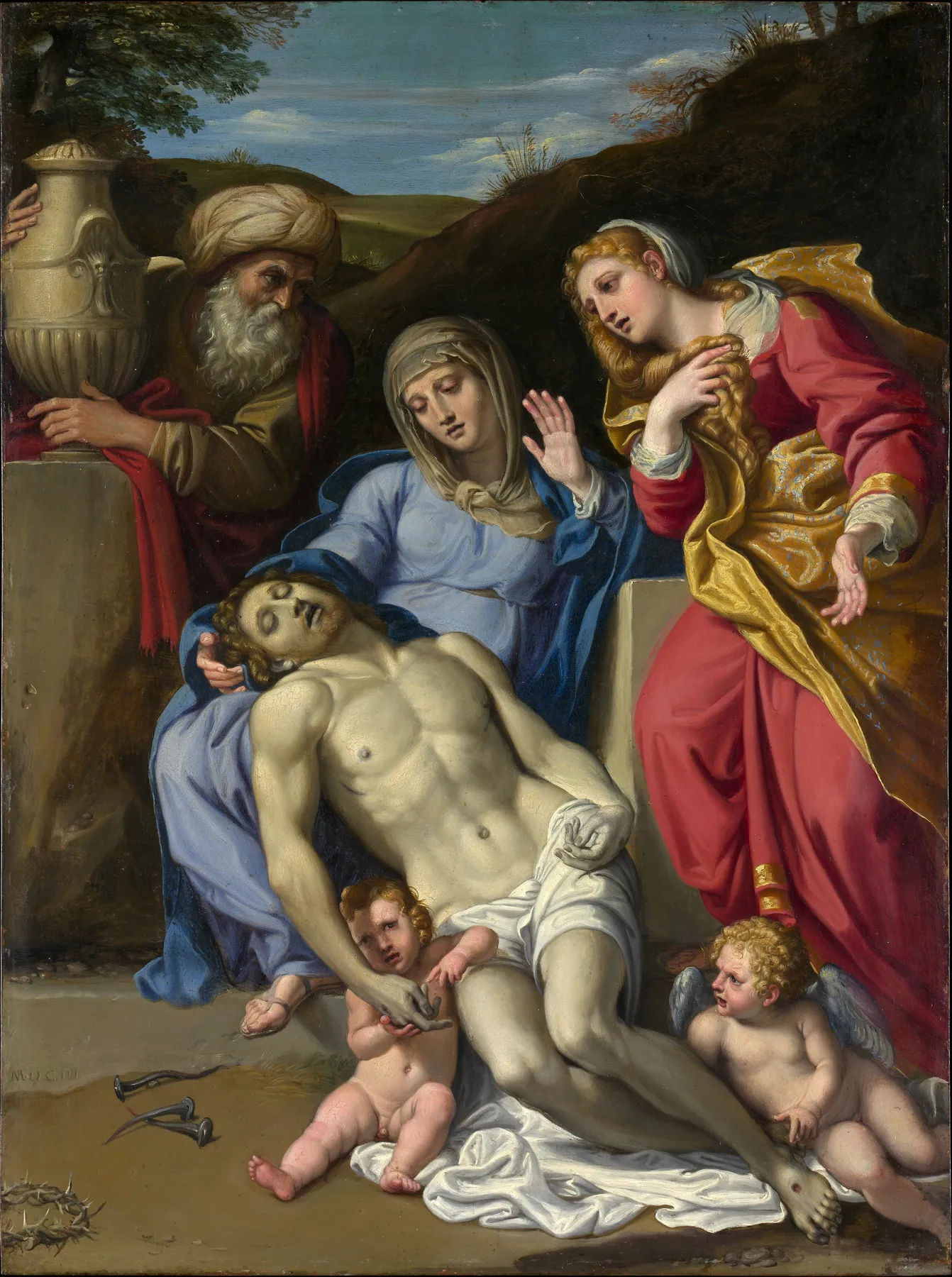 La Lamentación, de Domenichino