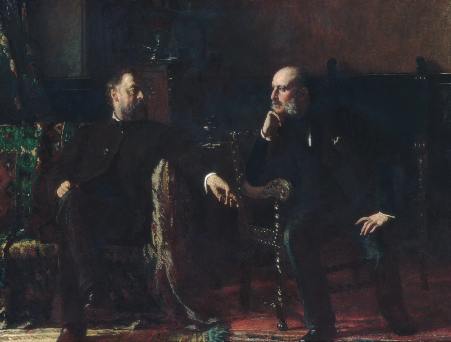 La ley de financiación, de Eastman Johnson