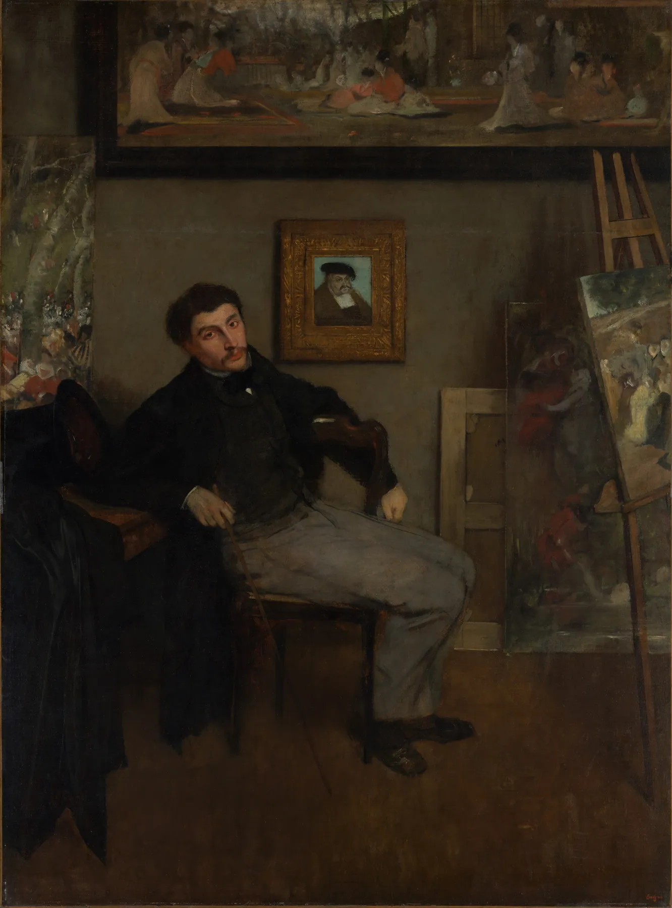 James-Jacques-Joseph Tissot (1836–1902), de Edgar Degas