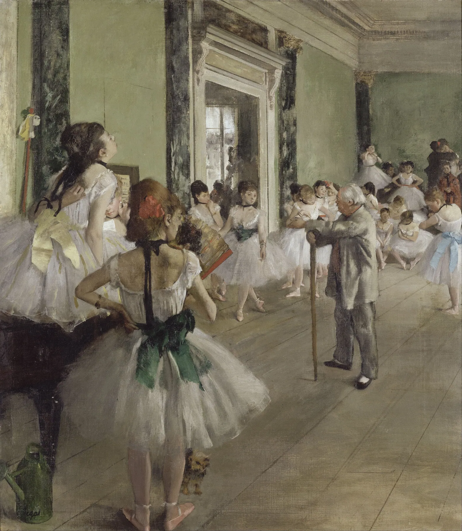 La clase de danza, de Edgar Degas