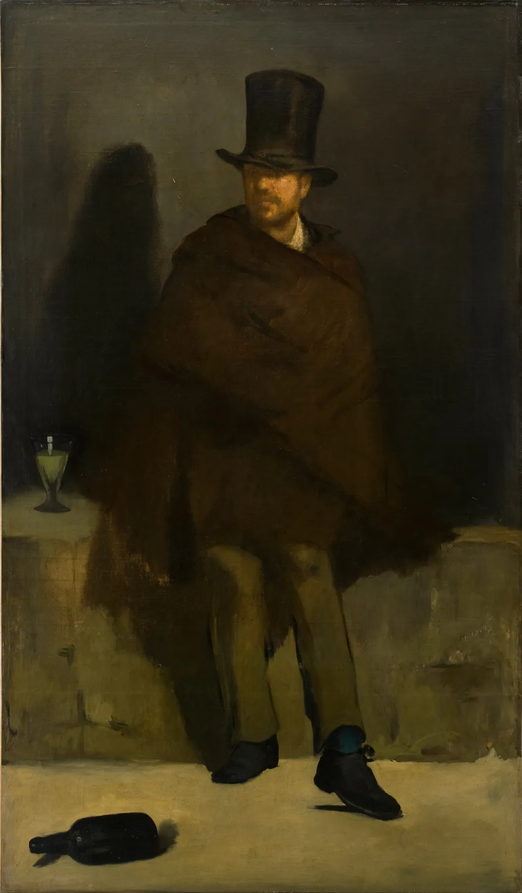 El bebedor de ajenjo, de Édouard Manet