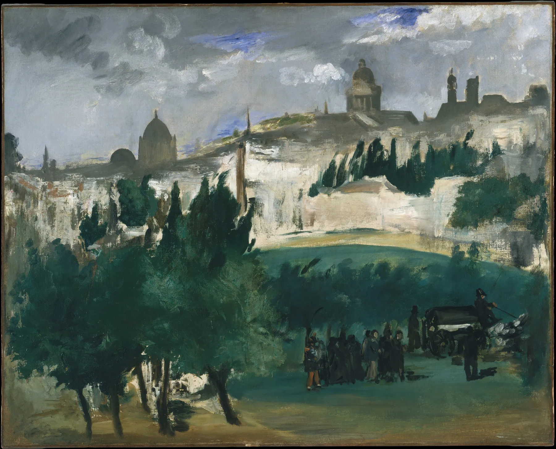 El entierro, de Édouard Manet