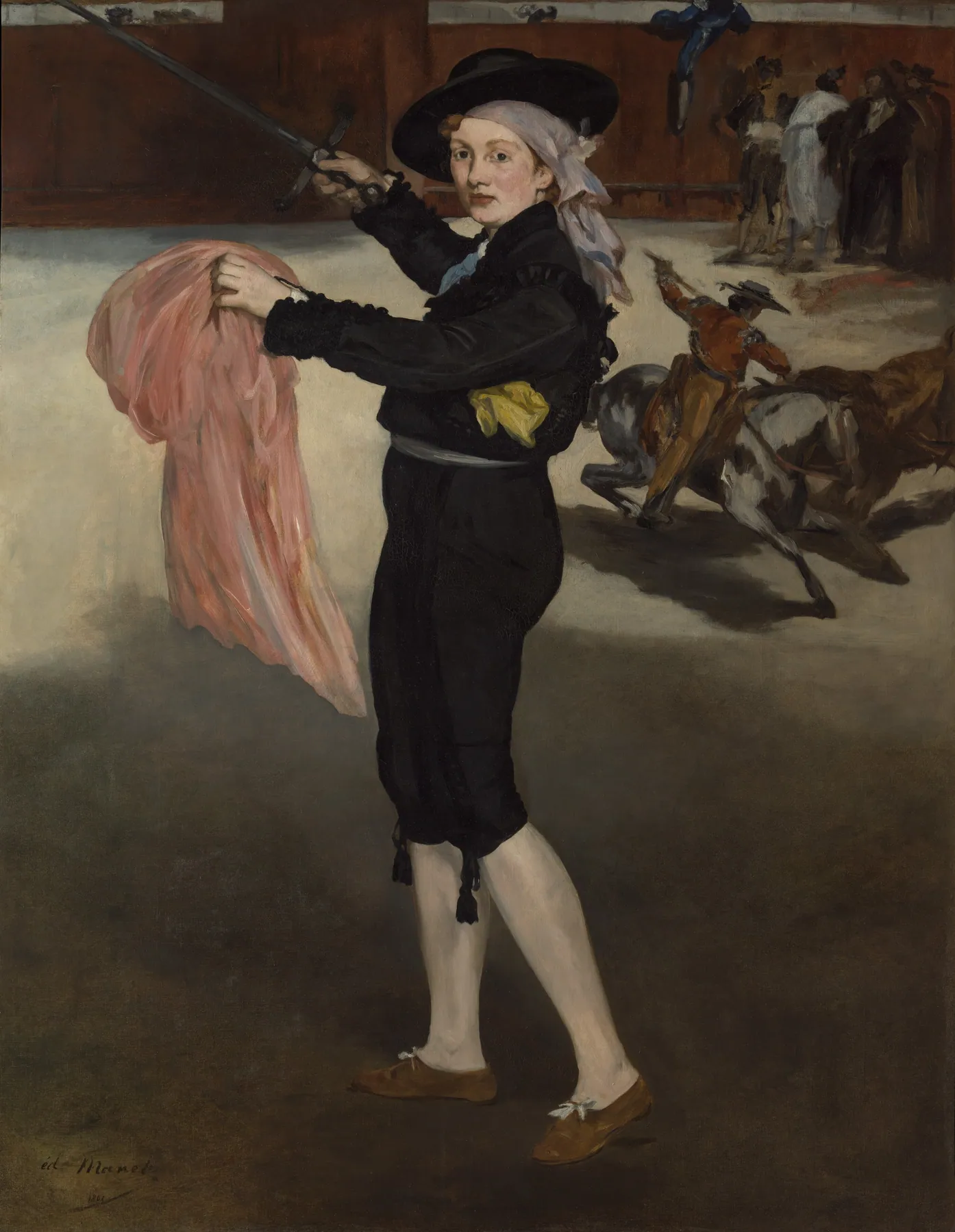 La señorita V. en traje de espada, de Édouard Manet