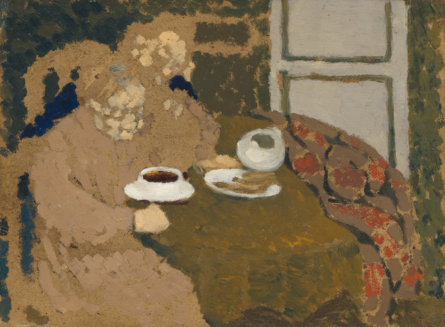 Dos mujeres tomando café, de Édouard Vuillard