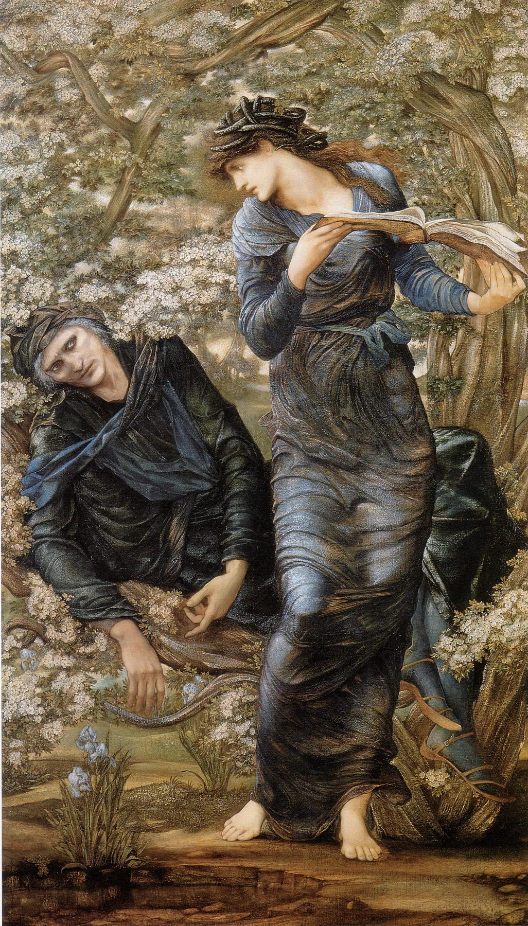 El engaño de Merlín, de Edward Burne-Jones