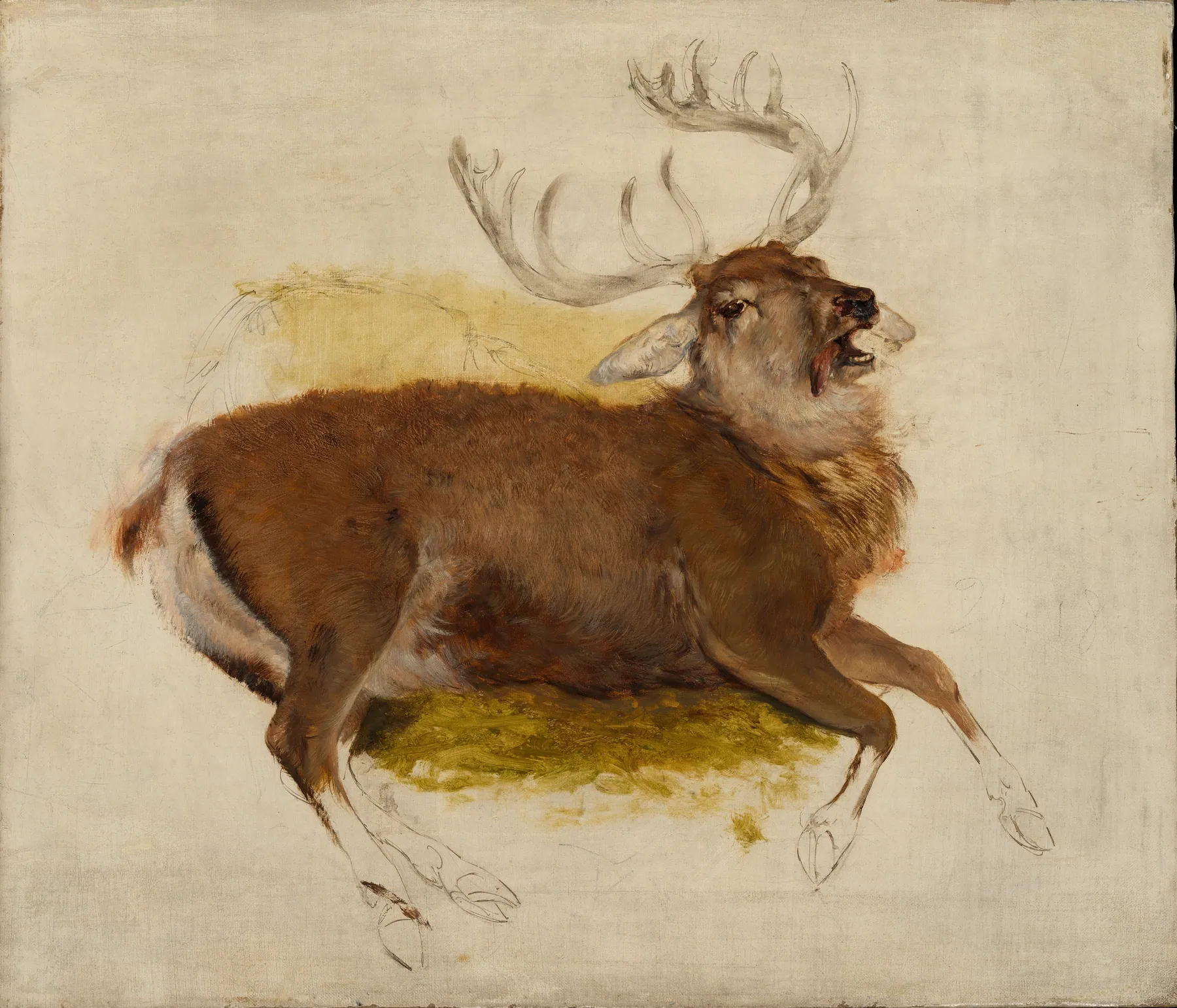 Ciervo moribundo, de Edwin Landseer
