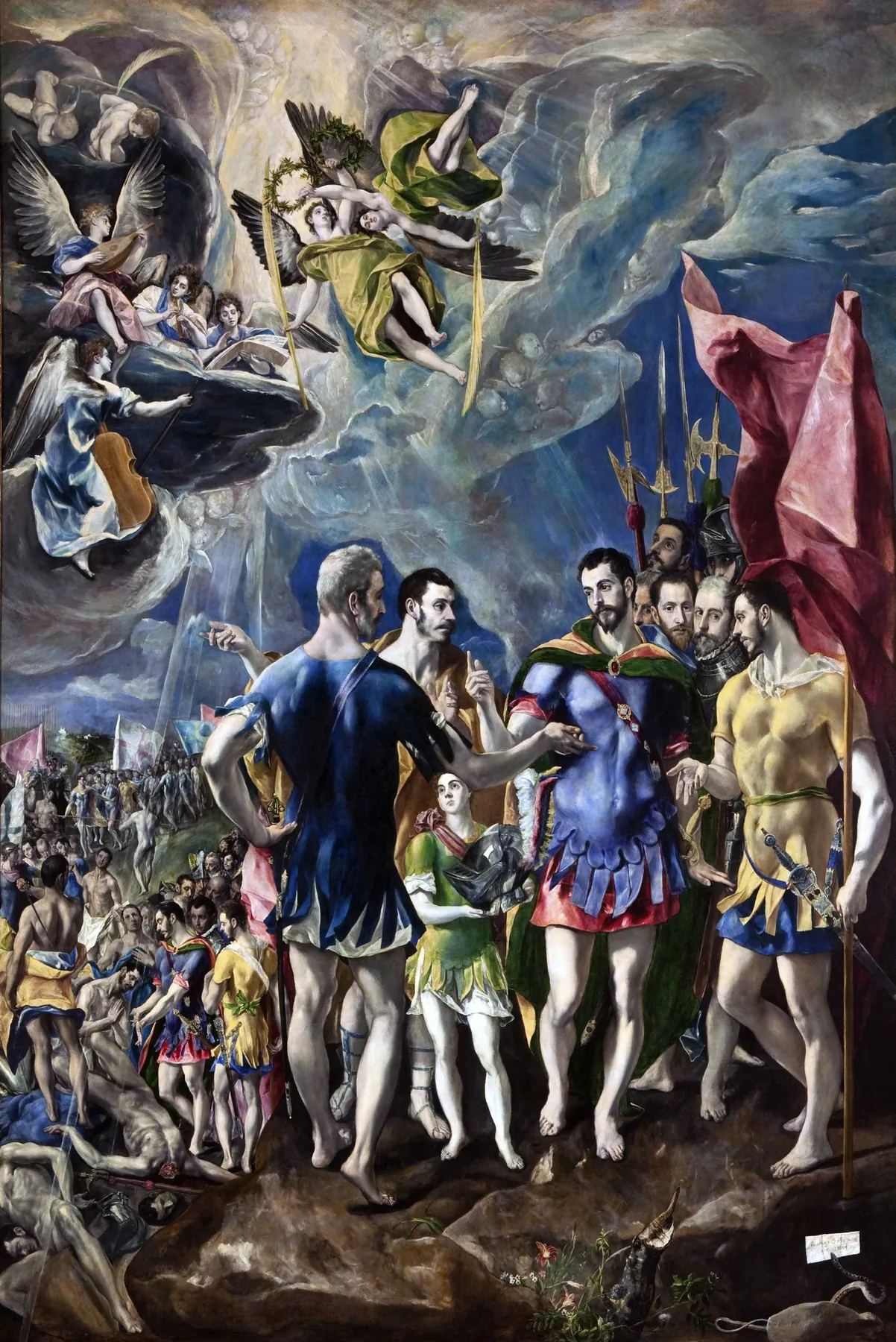 El martirio de San Mauricio, de El Greco