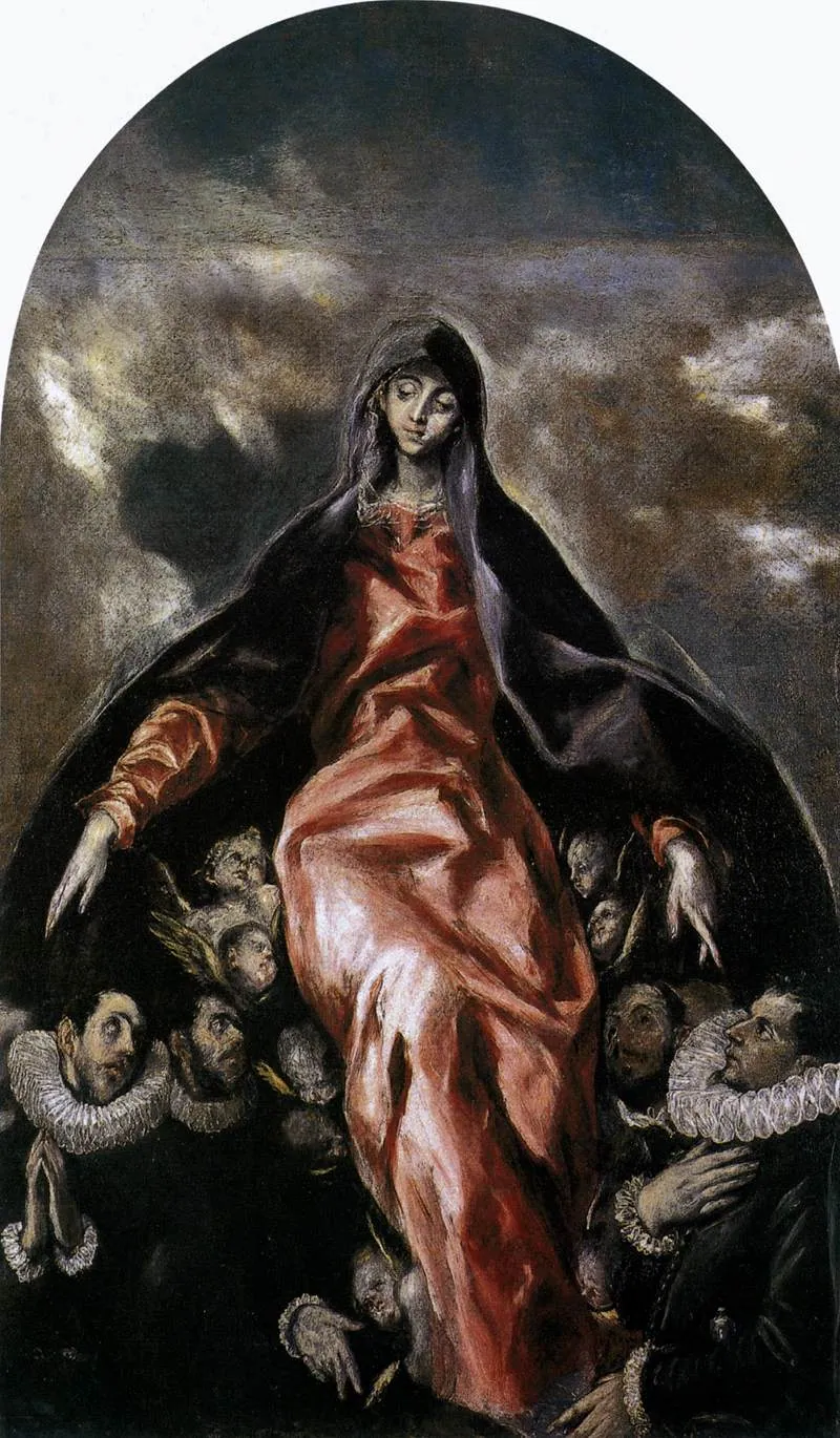 Virgen de la Caridad, de El Greco