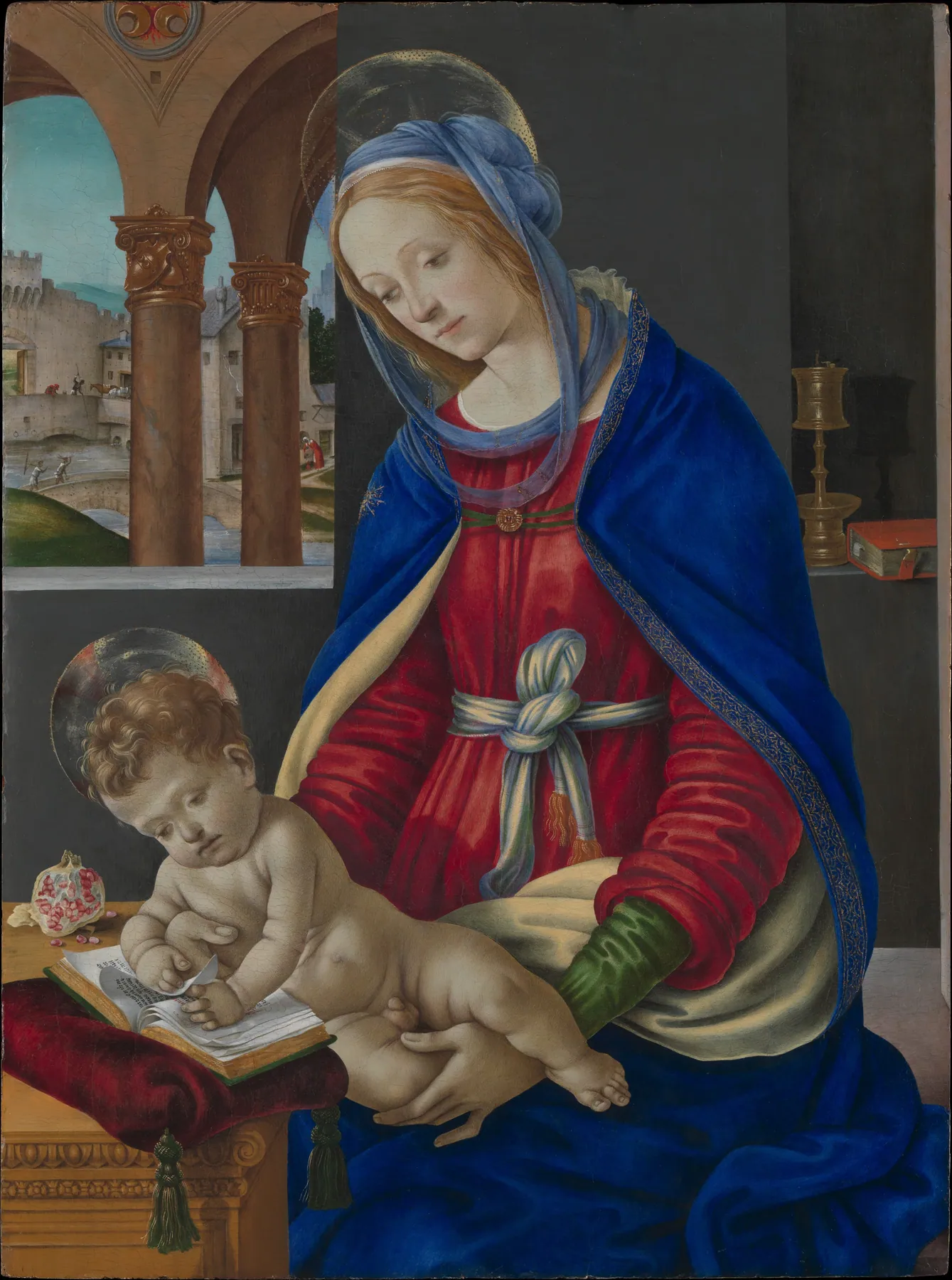 Virgen con el Niño, de Filippino Lippi