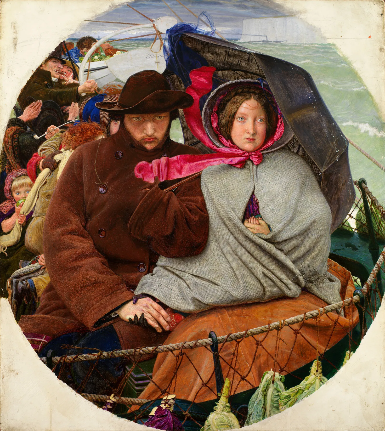 El último vistazo a Inglaterra, de Ford Madox Brown