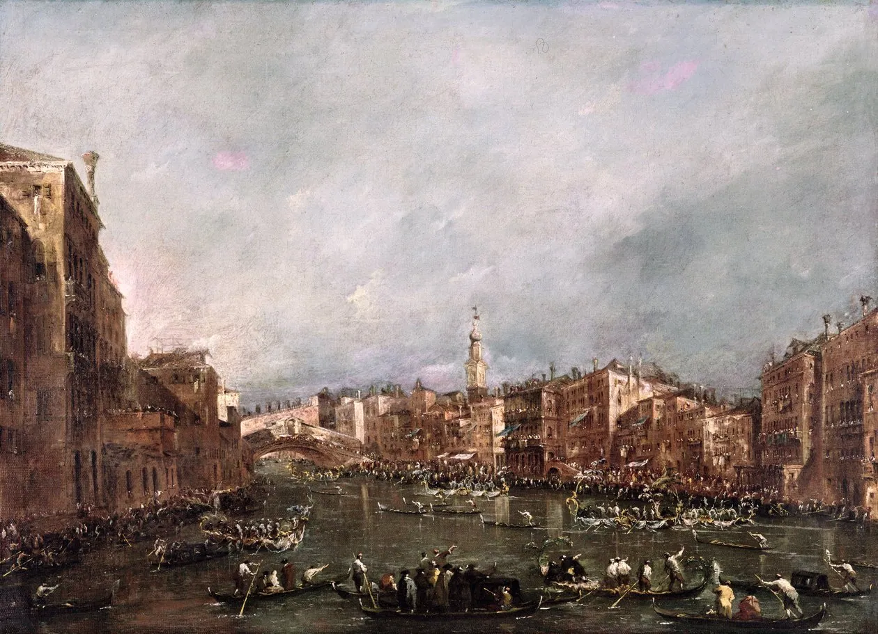Regata histórica, de Francesco Guardi