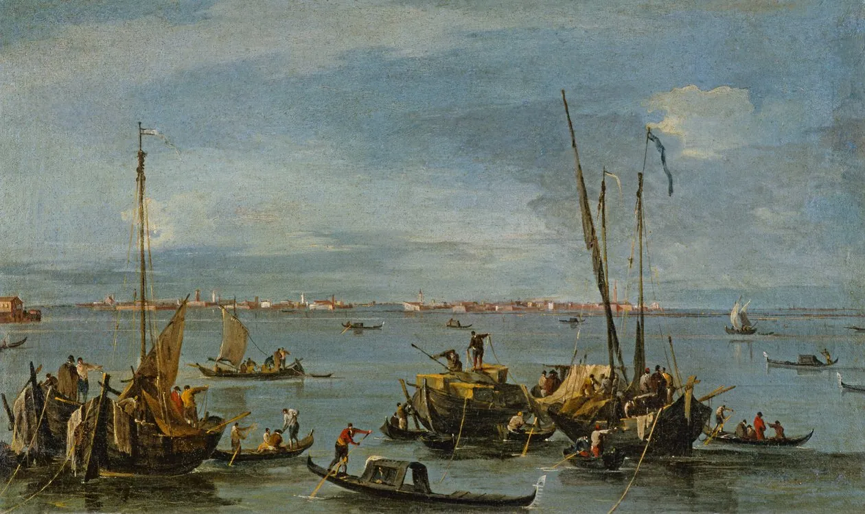 Vista de Murano, de Francesco Guardi