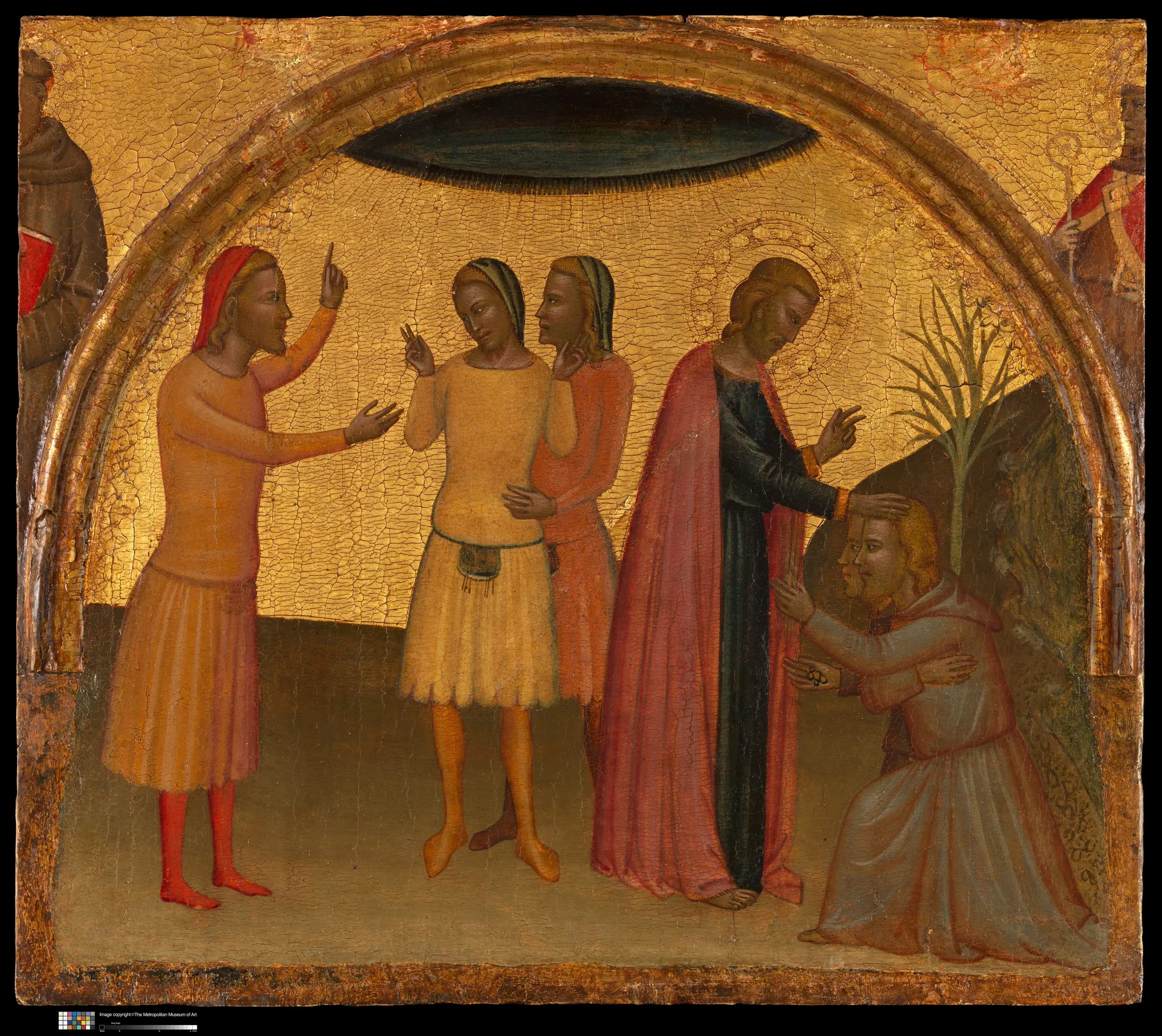 San Juan Evangelista con Acteo y Eugenio, de Francescuccio Ghissi