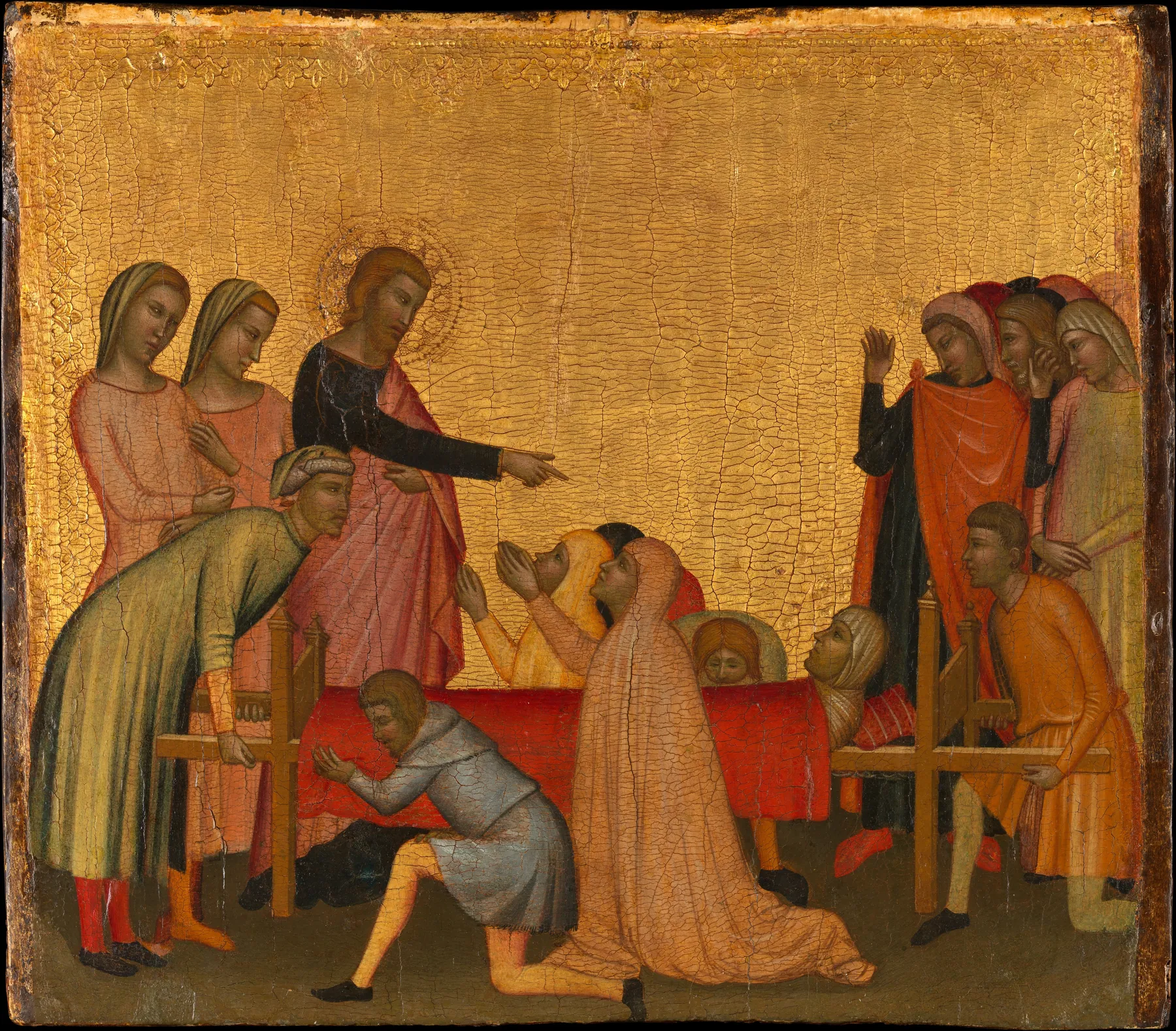 San Juan Evangelista resucita a Sateo, de Francescuccio Ghissi