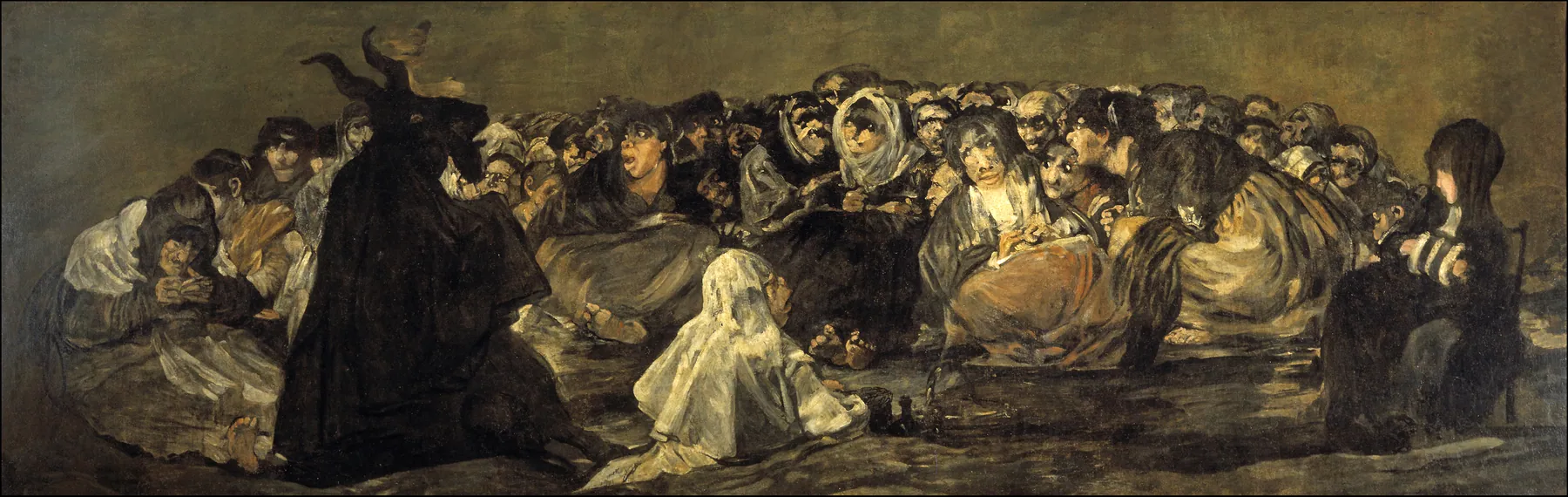 El akelarre o El gran cabrón, de Francisco de Goya