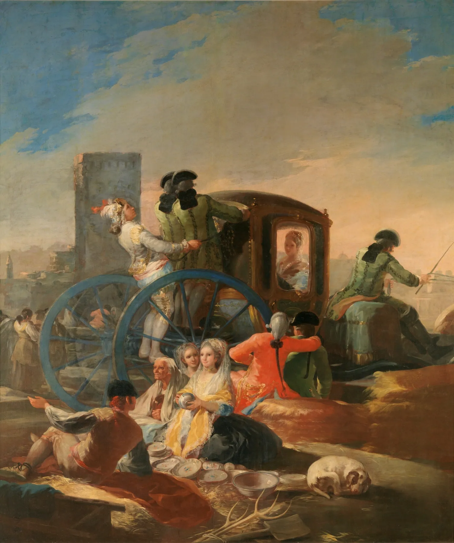 El cacharrero, de Francisco de Goya