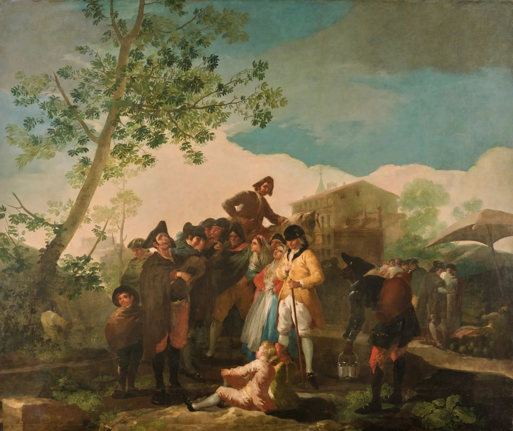 El ciego de la guitarra, de Francisco de Goya