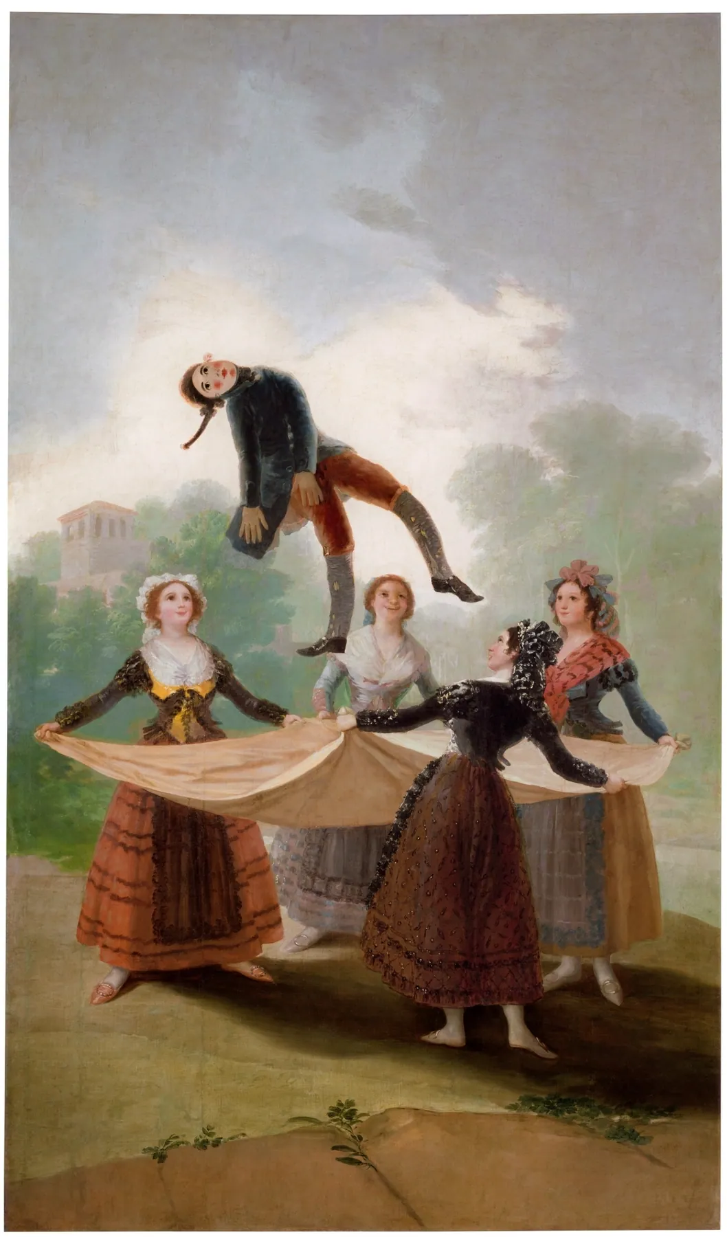El pelele, de Francisco de Goya