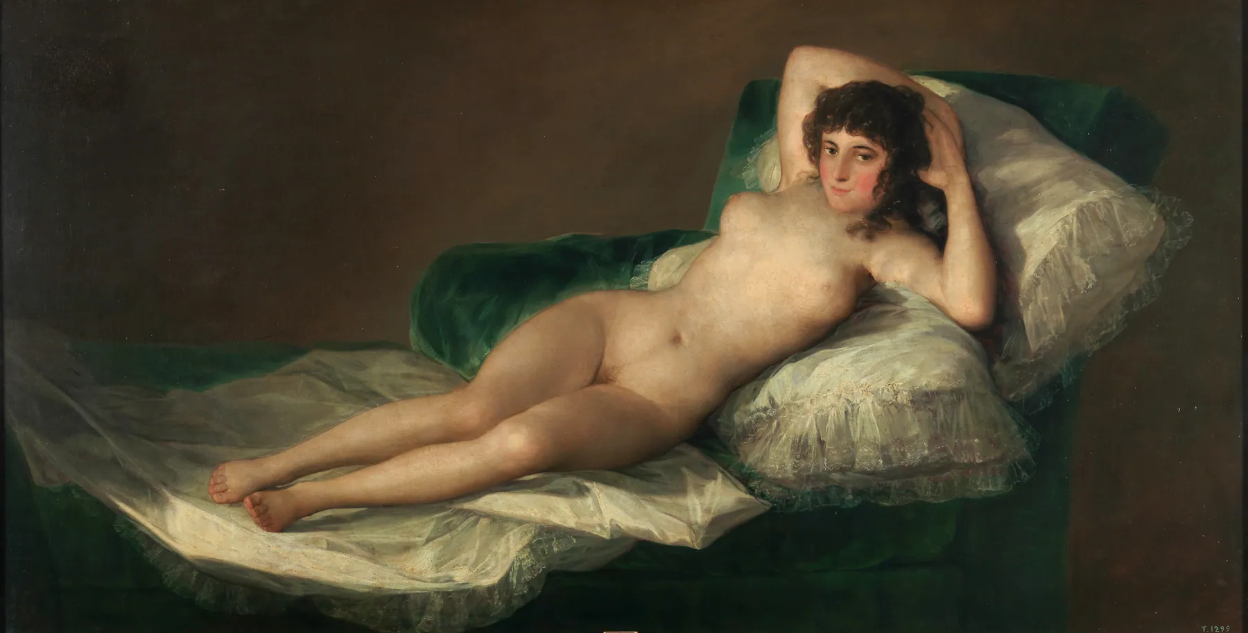 La maja desnuda, de Francisco de Goya