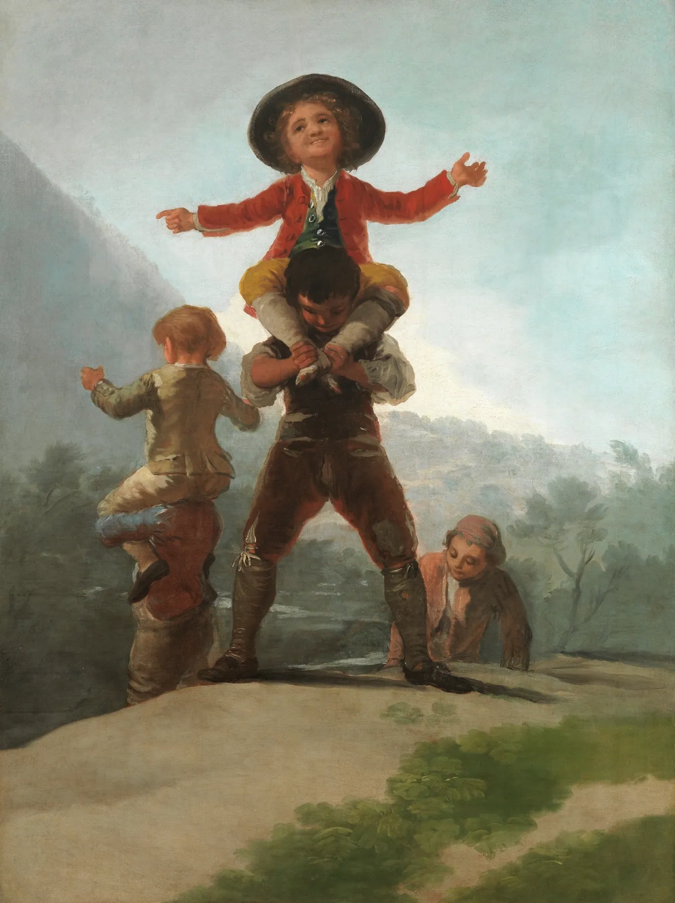 Las gigantillas, de Francisco de Goya
