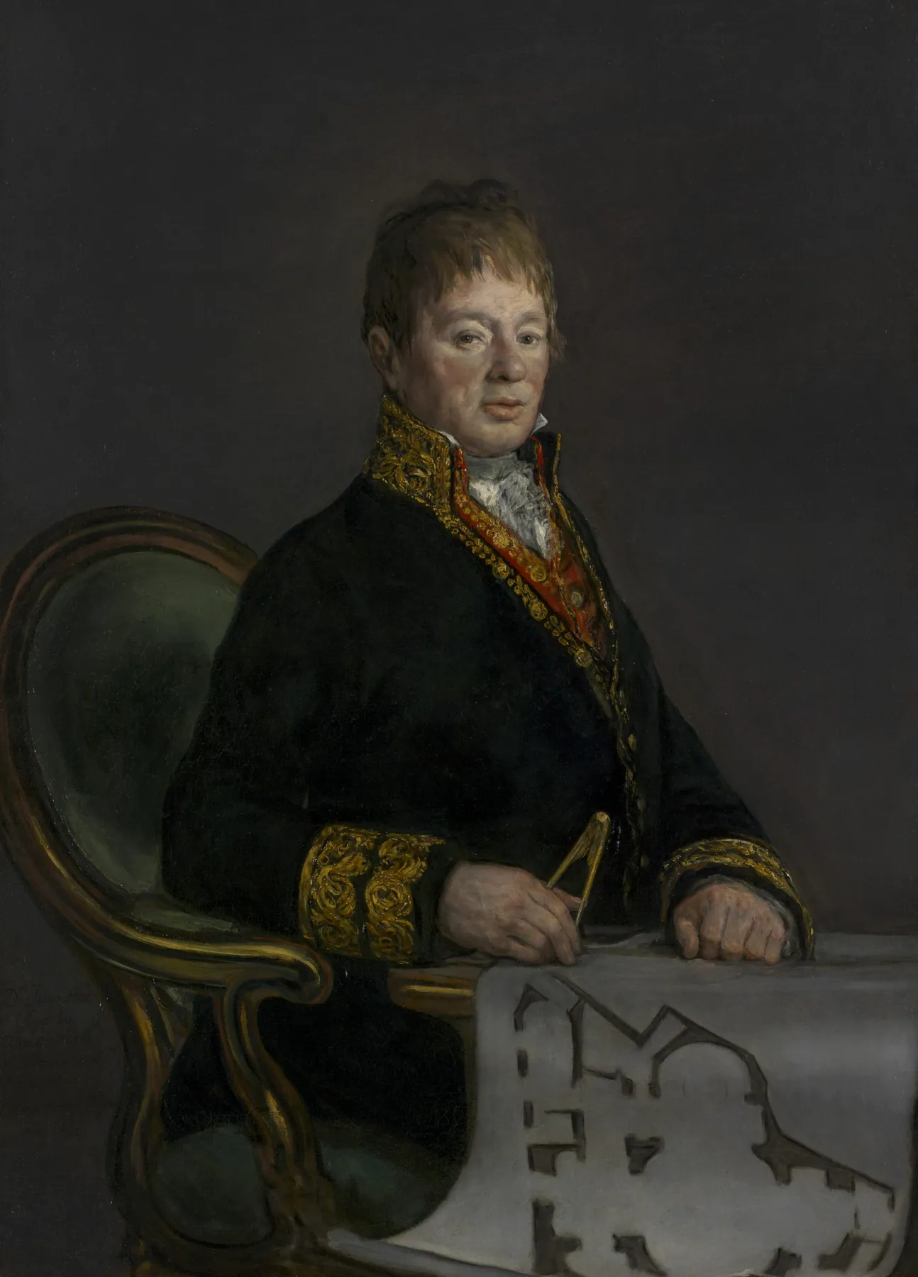 Retrato de don Juan Antonio Cuervo, de Francisco de Goya
