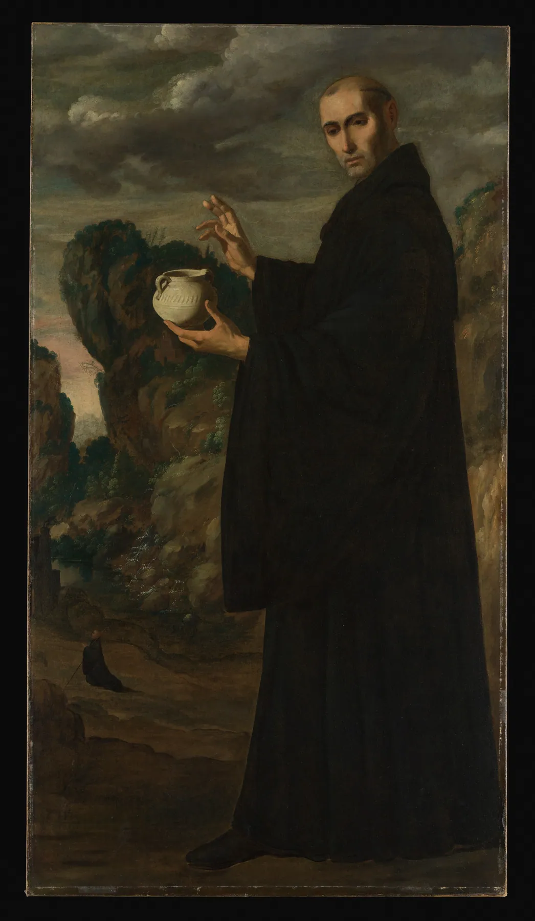 San Benito, de Francisco de Zurbarán