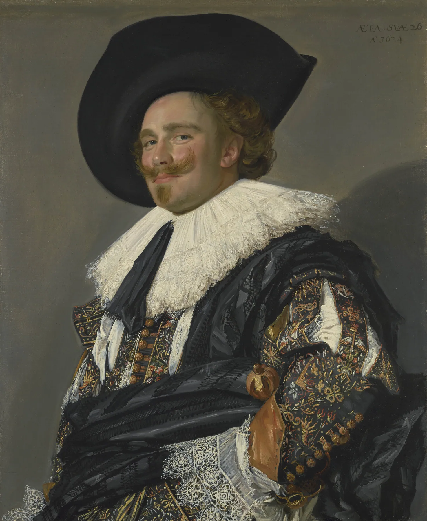 El caballero sonriente, de Frans Hals
