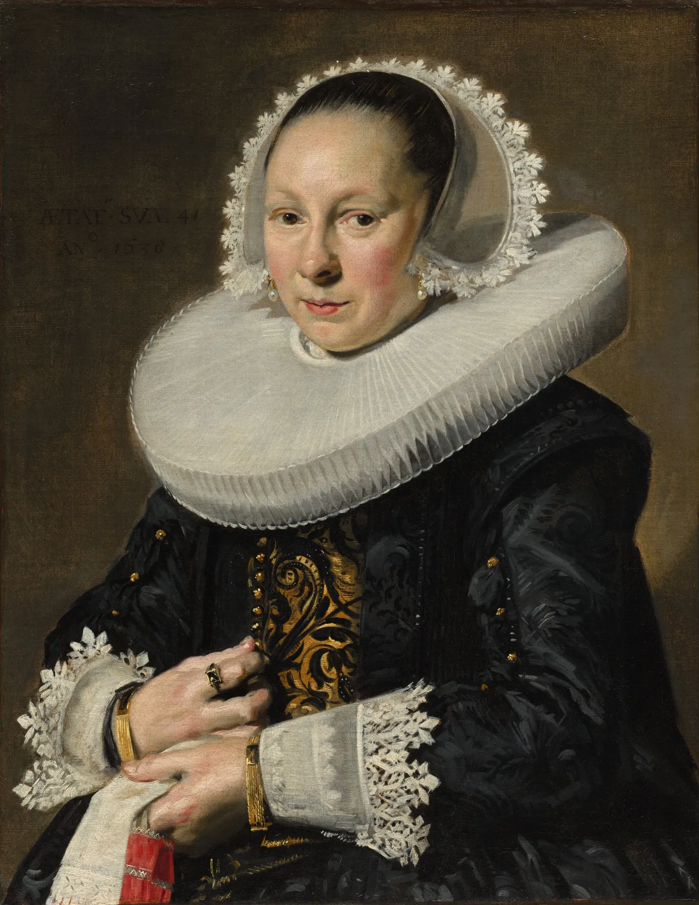 Retrato de una mujer, probablemente Aeltje Dircksdr. Pater, de Frans Hals