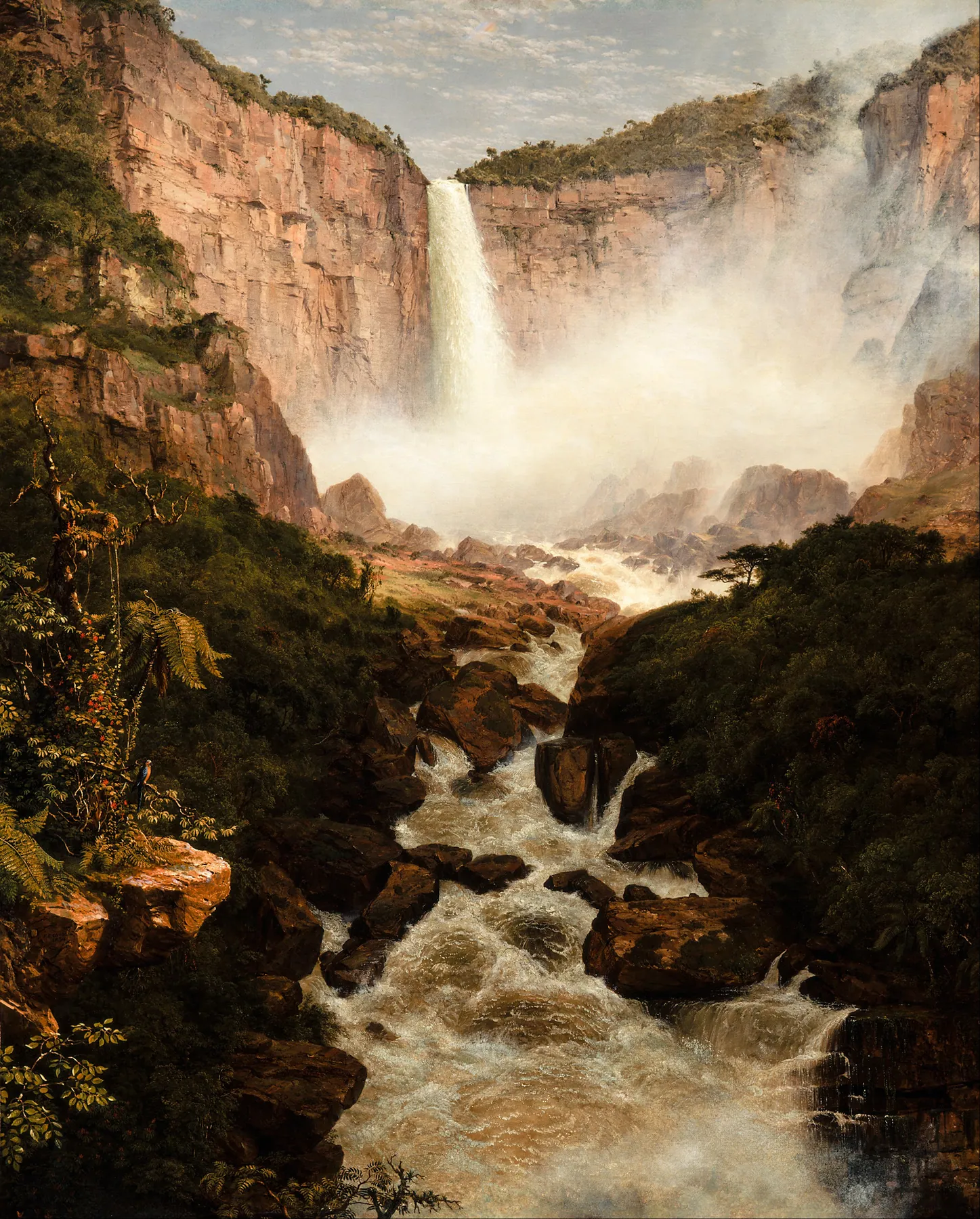 Cataratas de Tequendama, de Frederic Edwin Church