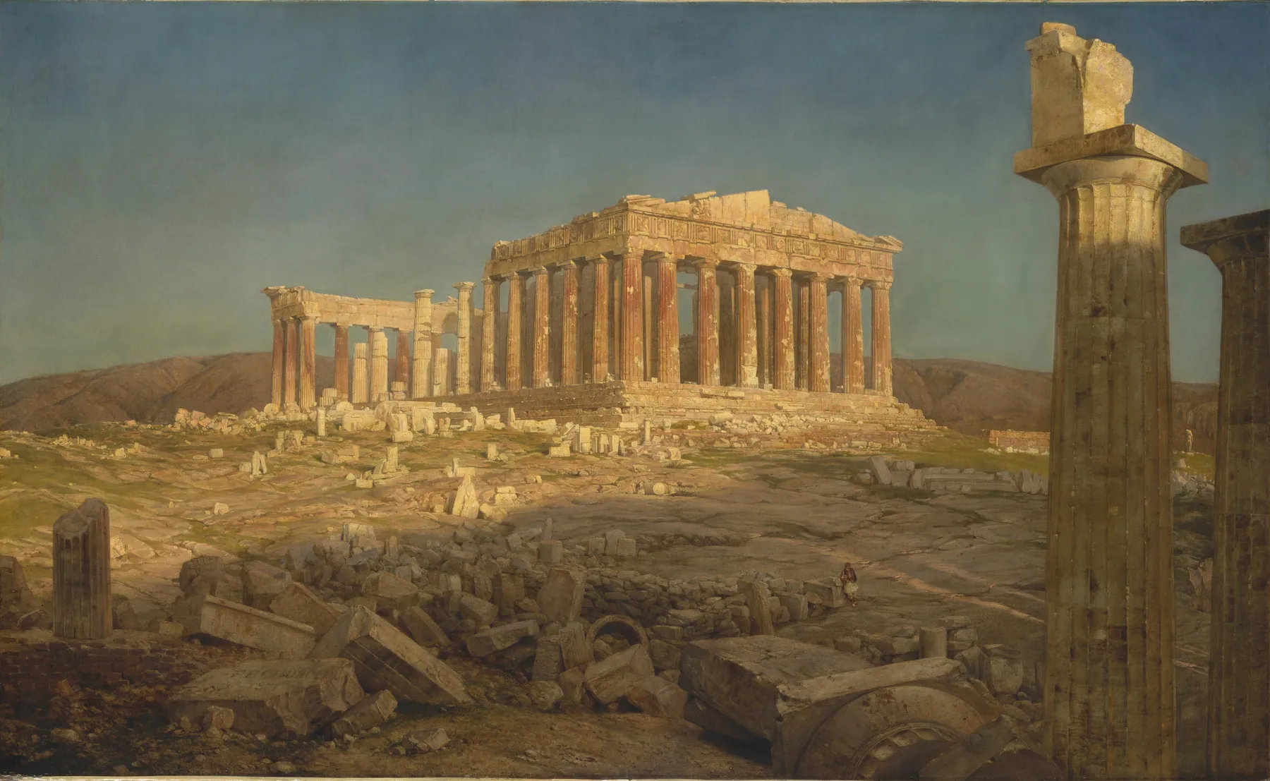 El Partenón, de Frederic Edwin Church