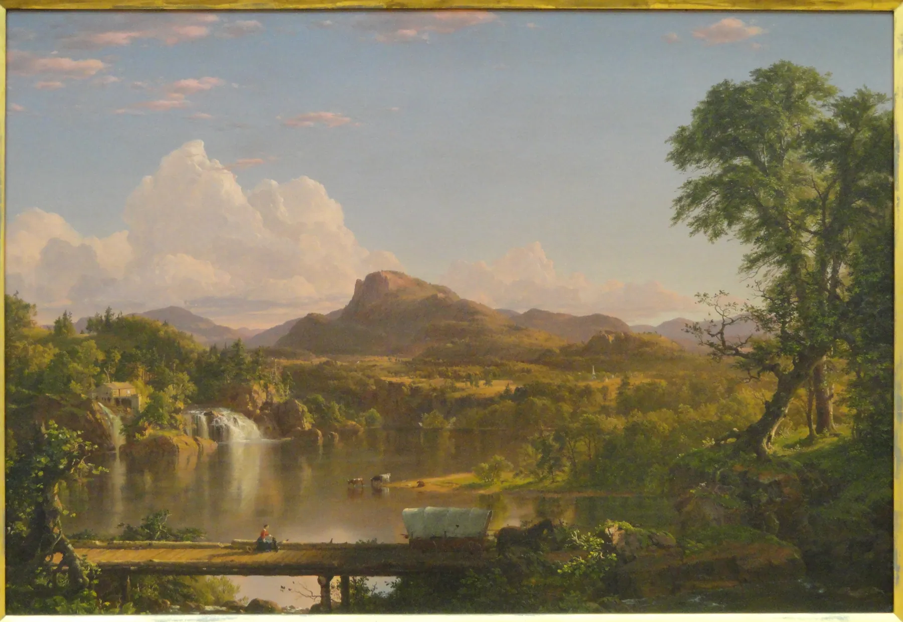 Nueva Inglaterra, paisaje, de Frederic Edwin Church
