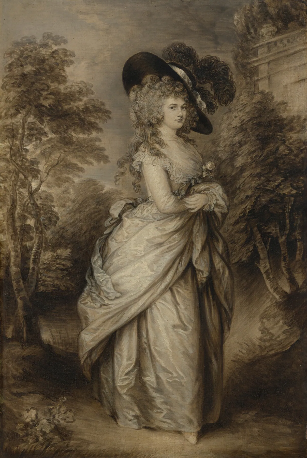 Georgiana, duquesa de Devonshire, de Gainsborough Dupont