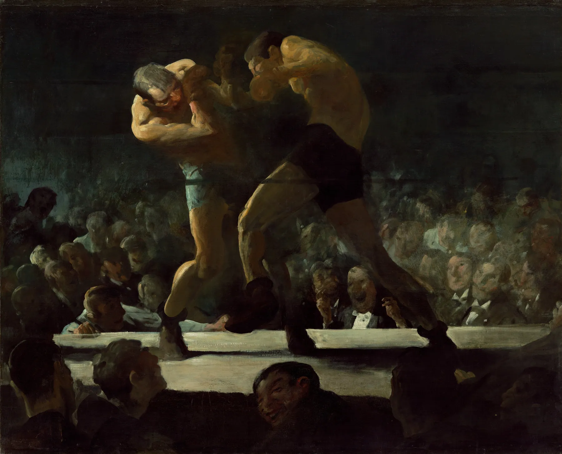 Noche de club, de George Bellows