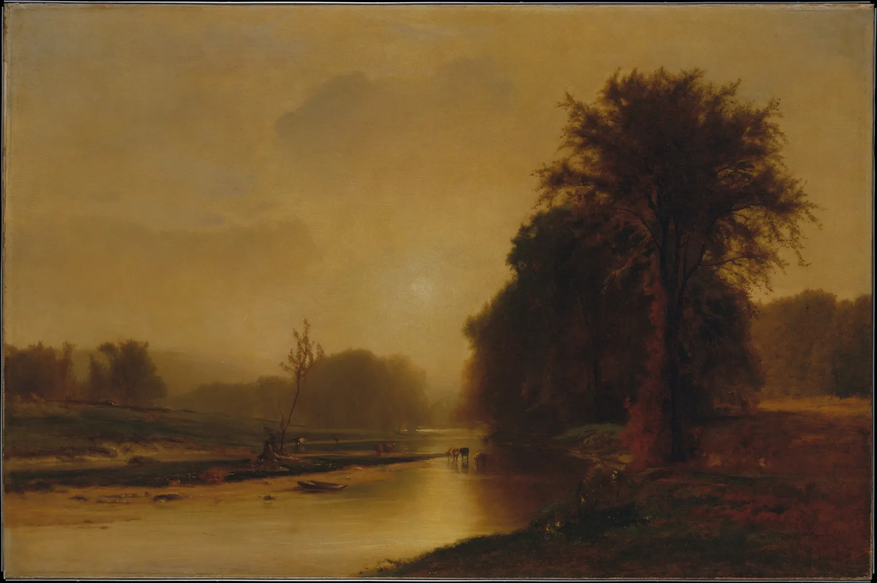 Prados en otoño, de George Inness