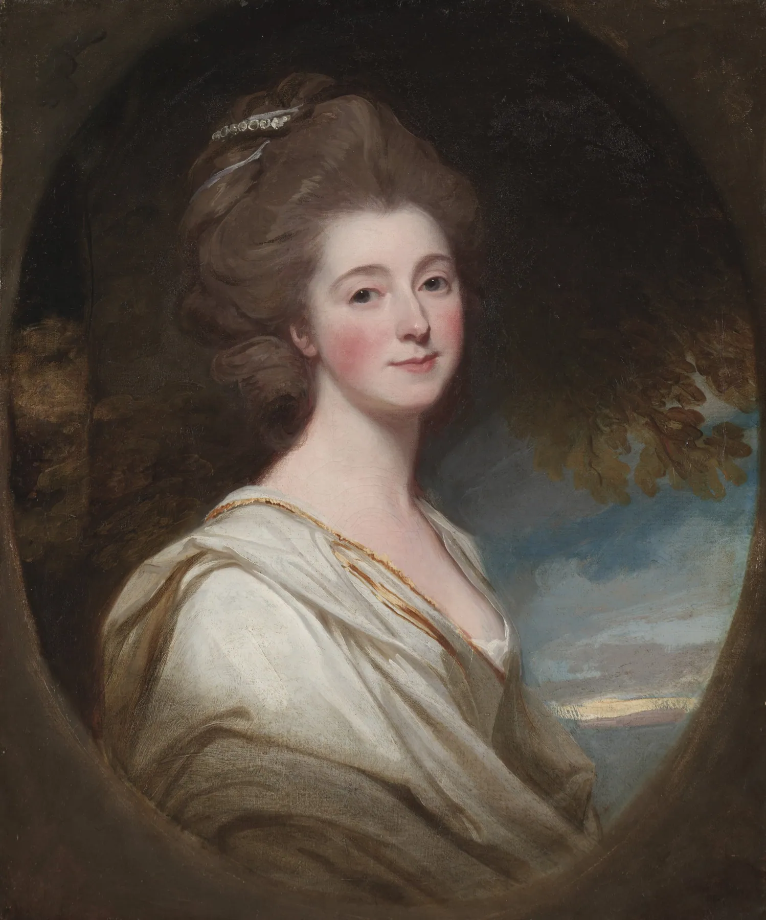 Retrato de Jane Hoskyns, de George Romney
