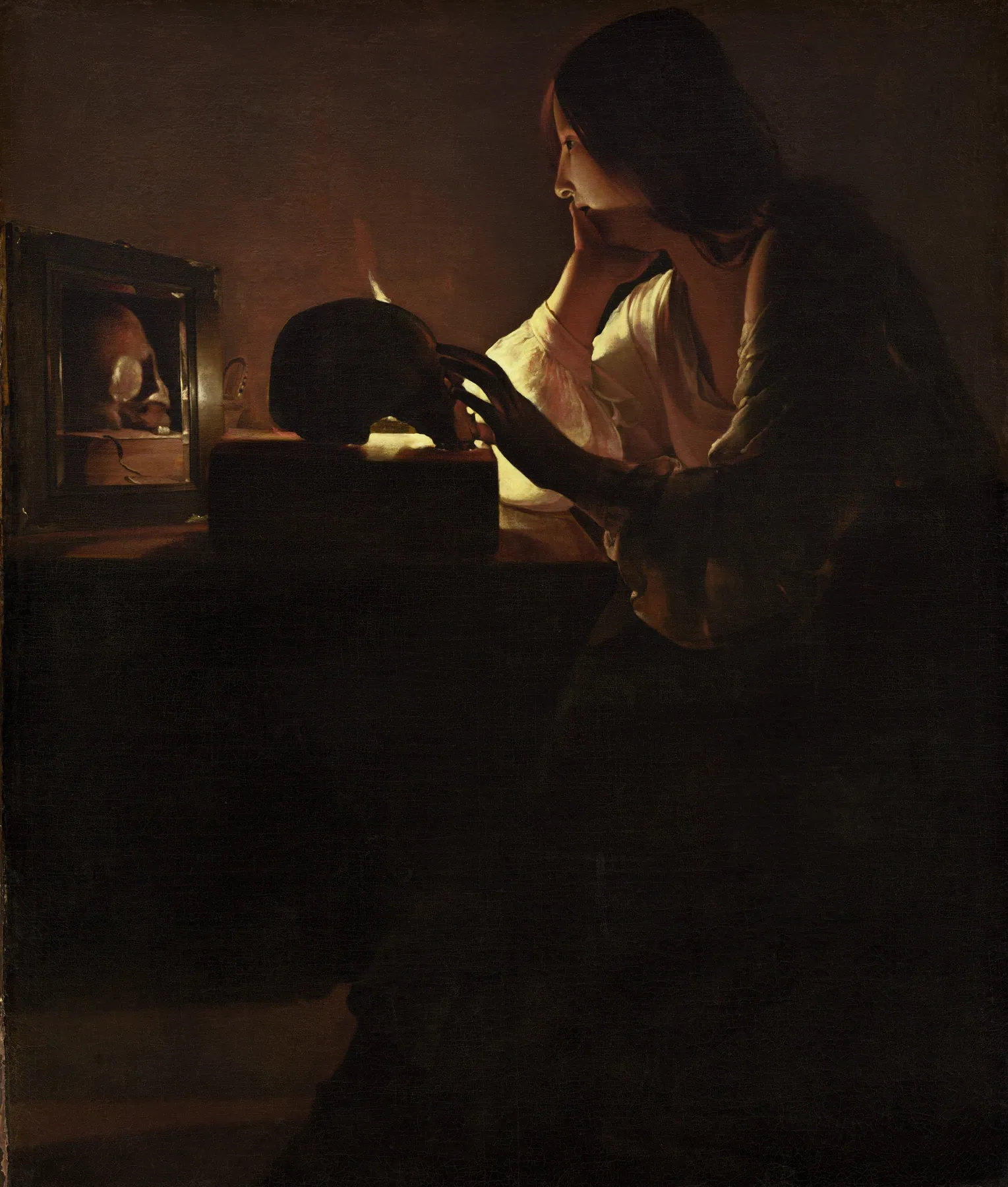 La Magdalena penitente, de Georges de La Tour