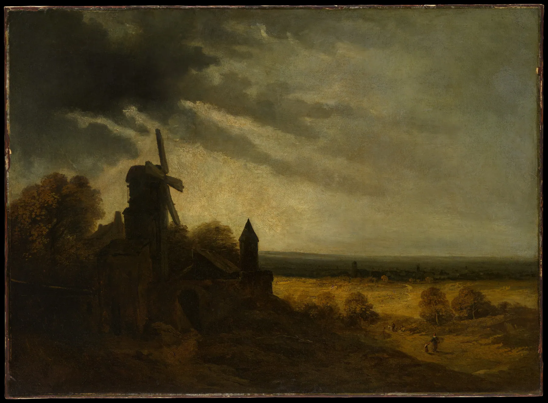 El molino de Montmartre, de Georges Michel