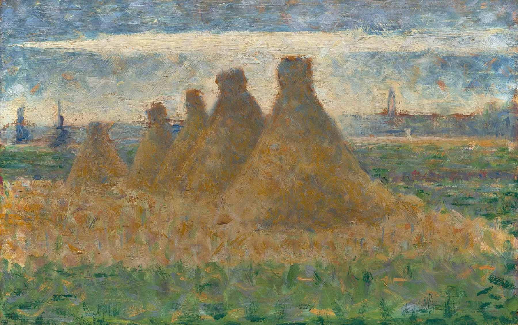 Almiares, de Georges Seurat
