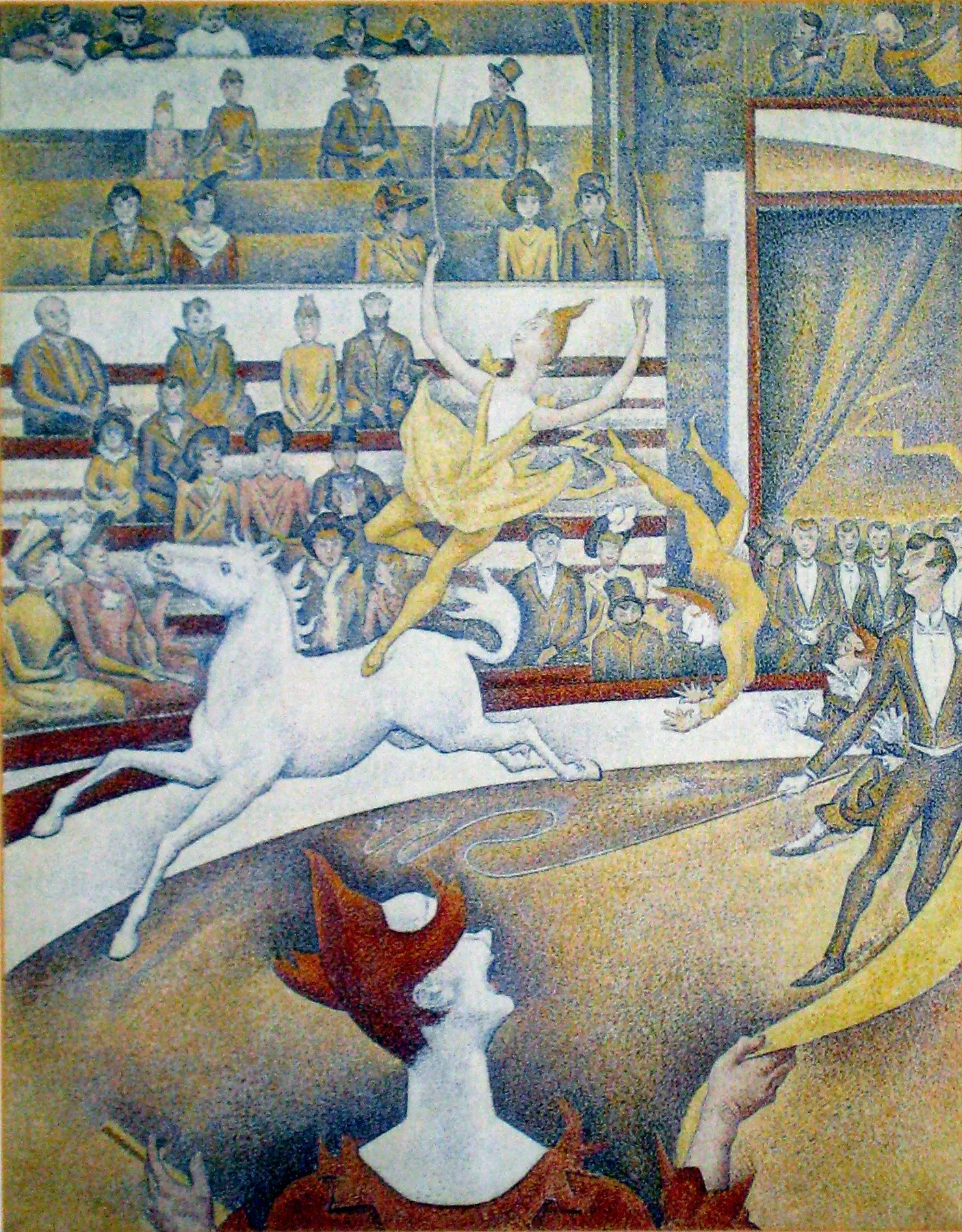 El circo, de Georges Seurat