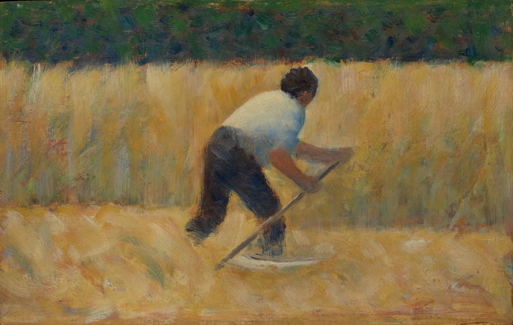 El segador, de Georges Seurat