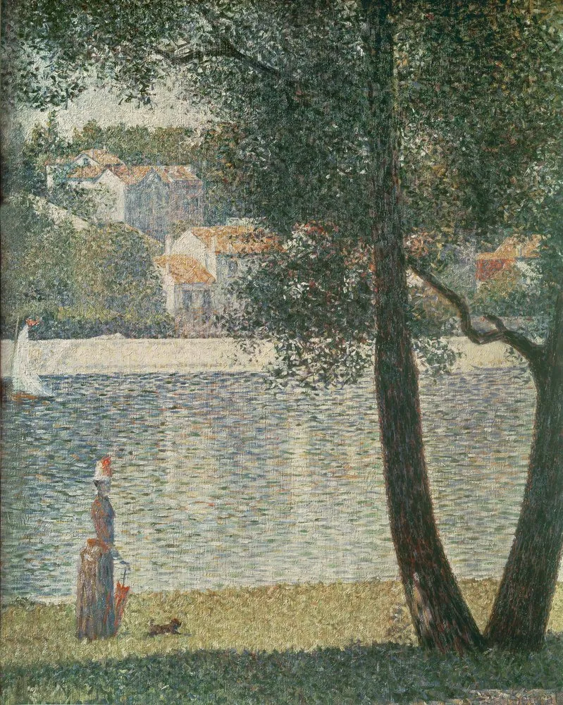 El sena en Courbevoie, de Georges Seurat