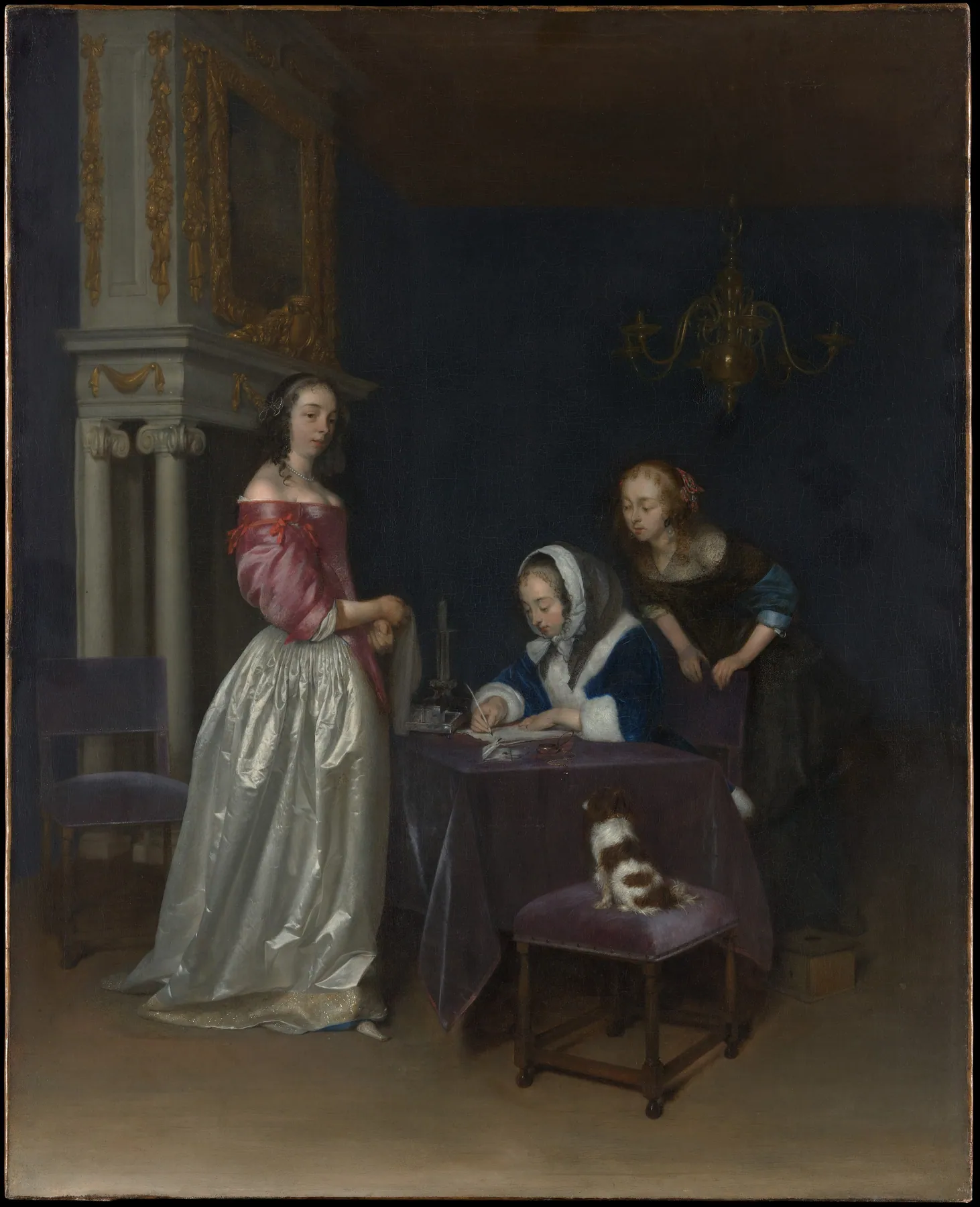 La curiosidad, de Gerard ter Borch