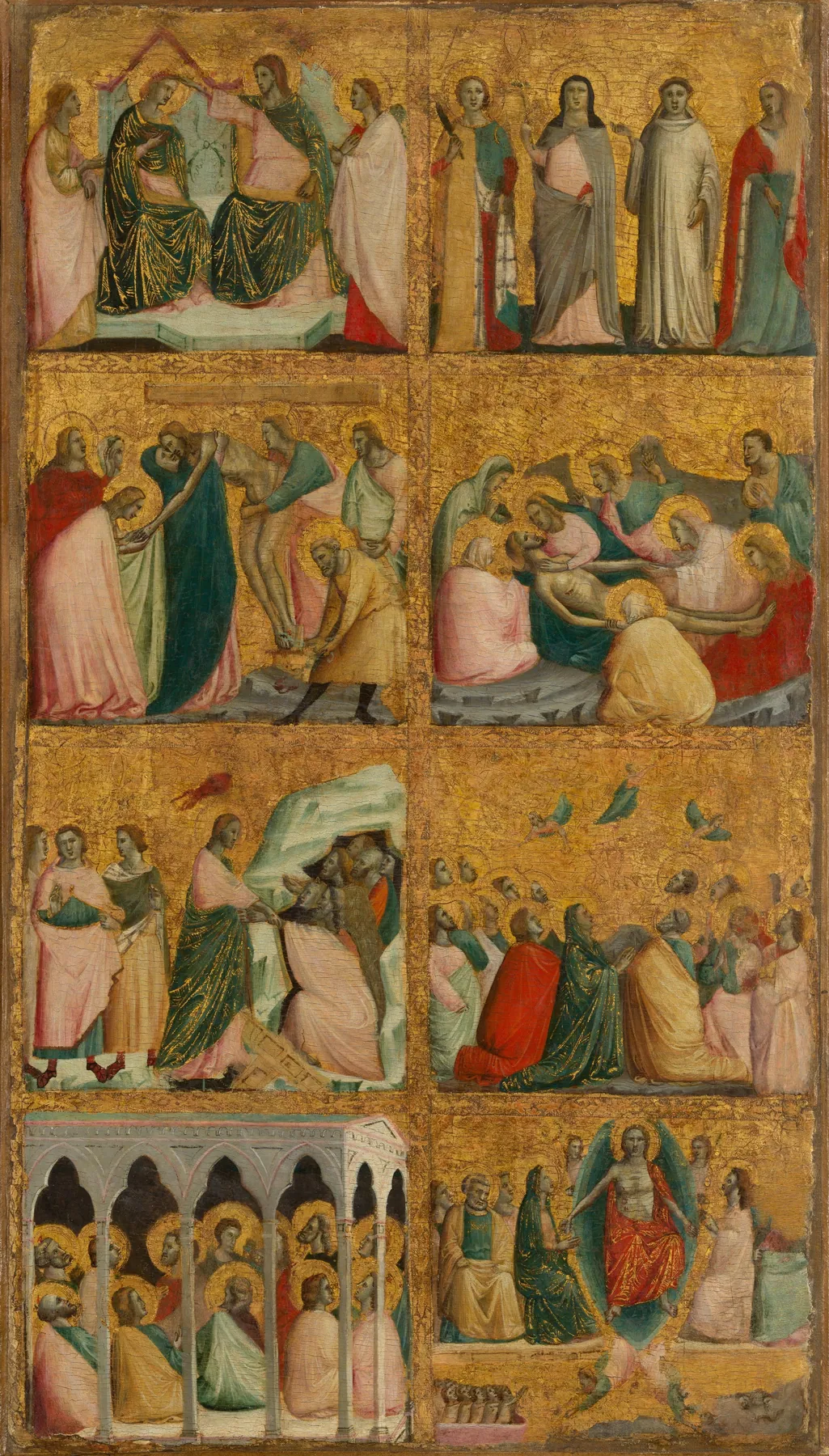 Escenas de la vida de Cristo, de Giovanni Baronzio